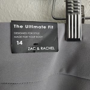 Zach and Rachel Gray stretchy pants size 14. NWT